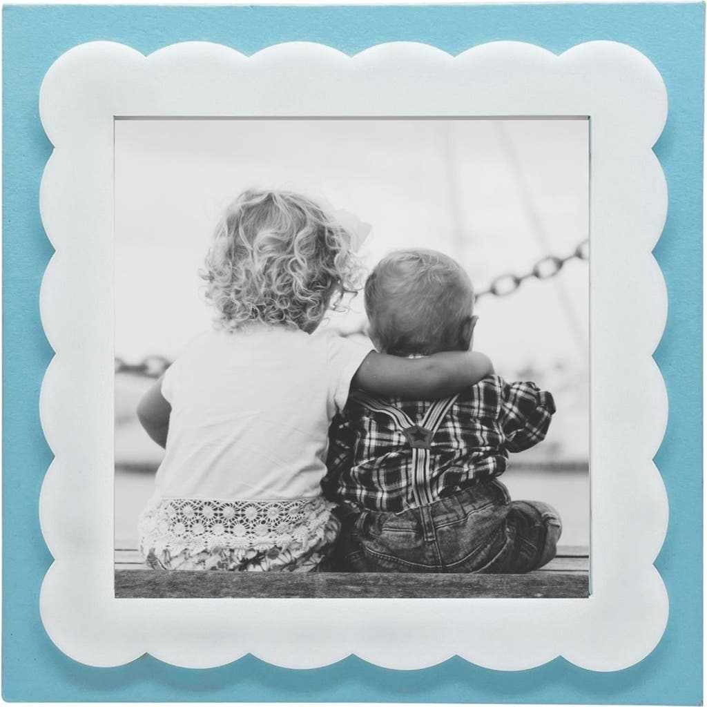 Mariposa - Scalloped 4 x 4-Inch Picture Frame
