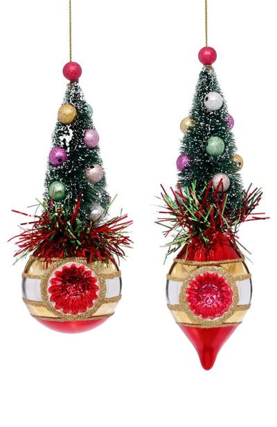 Mark Roberts Mark Roberts Mini Tree Topper Ornament, Set of 12