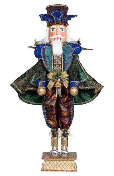 Mark Roberts Mark Roberts Peacock Nutcracker, Large