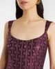Markarian Markarian Apple bow-detail bustier dress - 4