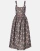 Markarian Markarian Apple floral taffeta corset midi dress - 1