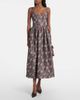 Markarian Markarian Apple floral taffeta corset midi dress - 2