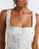 Markarian Markarian Floral lamé brocade minidress - 3