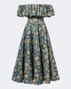Markarian Markarian Freesia floral off-shoulder bustier dress - 1