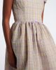 Markarian Markarian Ginger off-shoulder seersucker bustier dress - 4