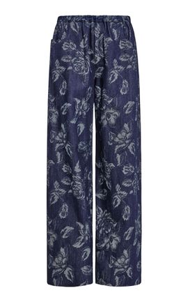 Markarian Markarian Ila Floral Denim Trousers