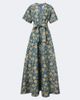 Markarian Markarian Margaretta belted floral gown - 1