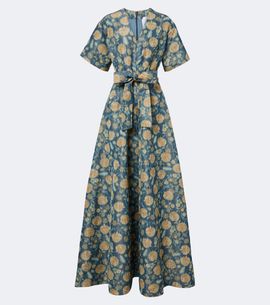 Markarian Markarian Margaretta belted floral gown