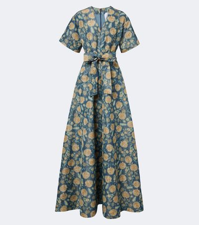 Markarian Markarian Margaretta belted floral gown