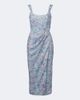 Markarian Markarian Marla floral lace bustier dress - 1