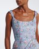 Markarian Markarian Marla floral lace bustier dress - 3