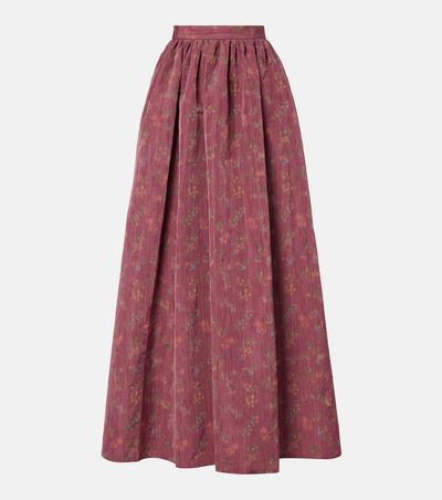 Markarian Markarian Morgaine floral maxi skirt