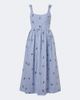 Markarian Markarian Nara sequined gingham cotton midi dress - 1