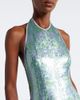 Markarian Markarian Nerine gingham sequined gown - 3