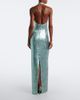 Markarian Markarian Nerine gingham sequined gown - 5