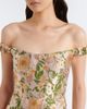 Markarian Markarian Off-shoulder floral brocade gown - 3