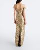 Markarian Markarian Off-shoulder floral brocade gown - 5