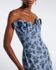 Markarian Markarian Rita floral cotton-blend bustier gown - 3