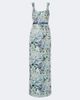 Markarian Markarian Robin belted floral brocade gown - 1