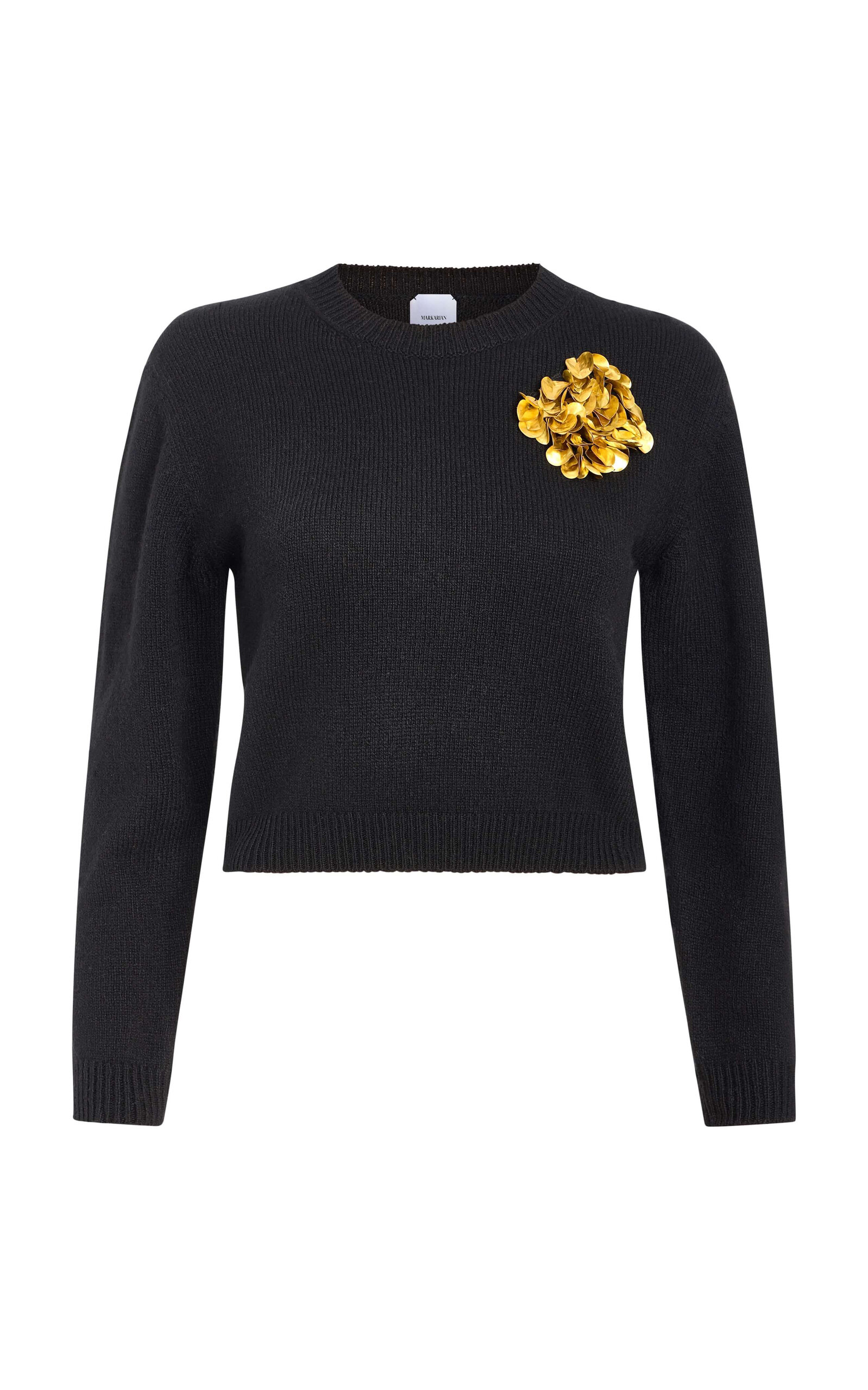 Markarian Markarian Romy Sequined Cashmere Sweater