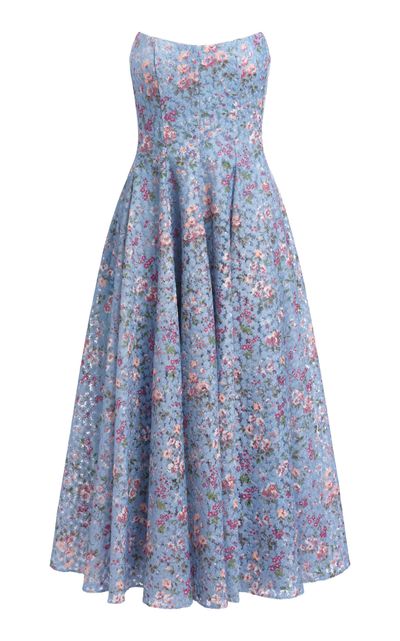 Markarian Markarian Rousseau Lace Midi Dress
