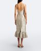 Markarian Markarian Ruffled jacquard corset dress - 6