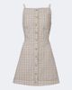 Markarian Markarian Skye plaid seersucker minidress - 1