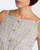 Markarian Markarian Skye plaid seersucker minidress - 3