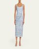 Markarian Marla Floral-Lace Wrap Midi Dress - 2