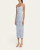 Markarian Marla Floral-Lace Wrap Midi Dress - 4