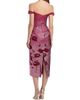 Markarian Women's Amina Floral Metallic Ombre Off-The-Shoulder Midi-Dress - 5
