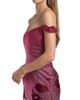 Markarian Women's Amina Floral Metallic Ombre Off-The-Shoulder Midi-Dress - 6