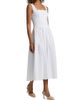 Markarian Women's Maeve Ruched Eyelet Cotton Midi-Dress - 4
