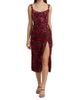 Markarian Women's Marla Velvet Burnout Midi-Dress - 2