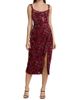 Markarian Women's Marla Velvet Burnout Midi-Dress - 3