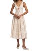 Markarian Women's Penelope Floral Cotton Keyhole Midi-Dress - 2