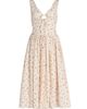 Markarian Women's Penelope Floral Cotton Keyhole Midi-Dress - 8