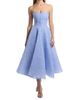 Markarian Women's Rousseau Floral Cloque Strapless Midi-Dress - 2