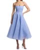 Markarian Women's Rousseau Floral Cloque Strapless Midi-Dress - 3
