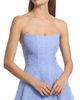 Markarian Women's Rousseau Floral Cloque Strapless Midi-Dress - 6