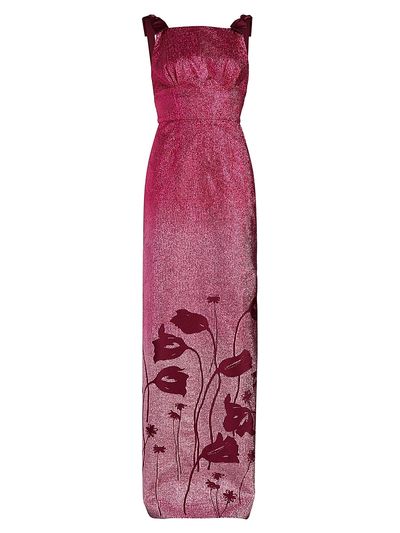 solange pink dress Hillhouse solange dress ditsy pink flora by Hill House