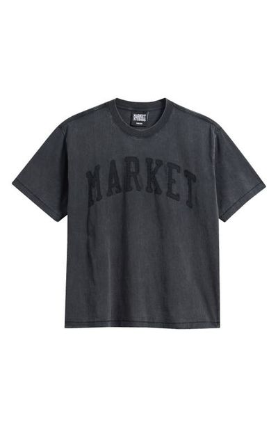 MARKET MARKET Arc Logo Appliqué T-Shirt