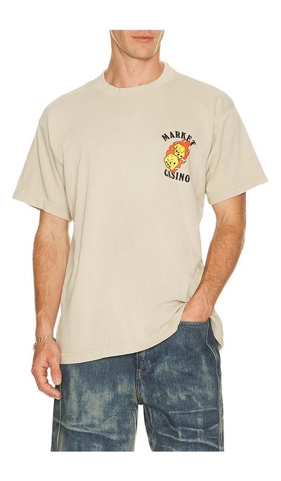Market Market Flaming Dice T-Shirt
