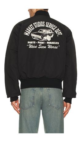 Market Market Handyman Reversible Bomber Jacket