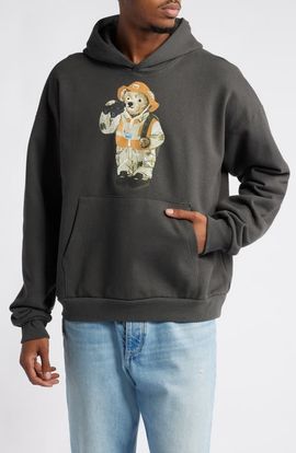 MARKET MARKET Hunter Bear Cotton Hoodie