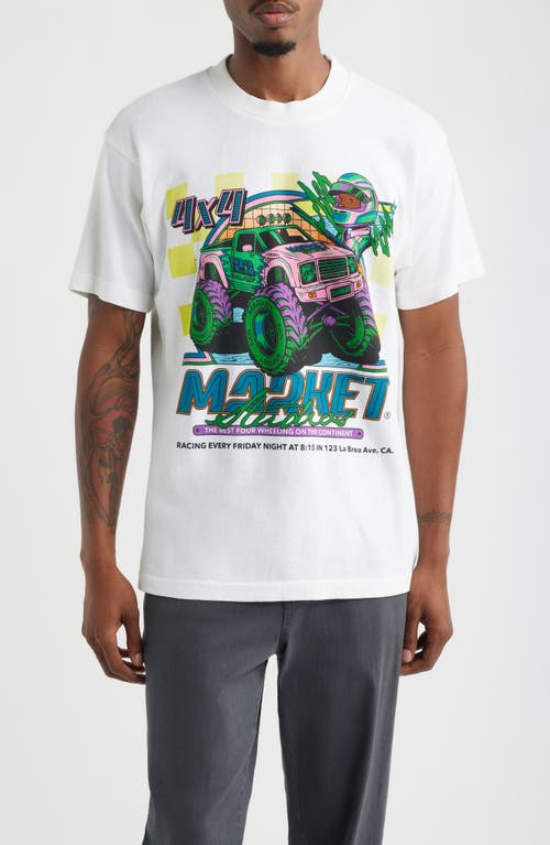 MARKET MARKET Monster Truck Rally Graphic Cotton T-Shirt