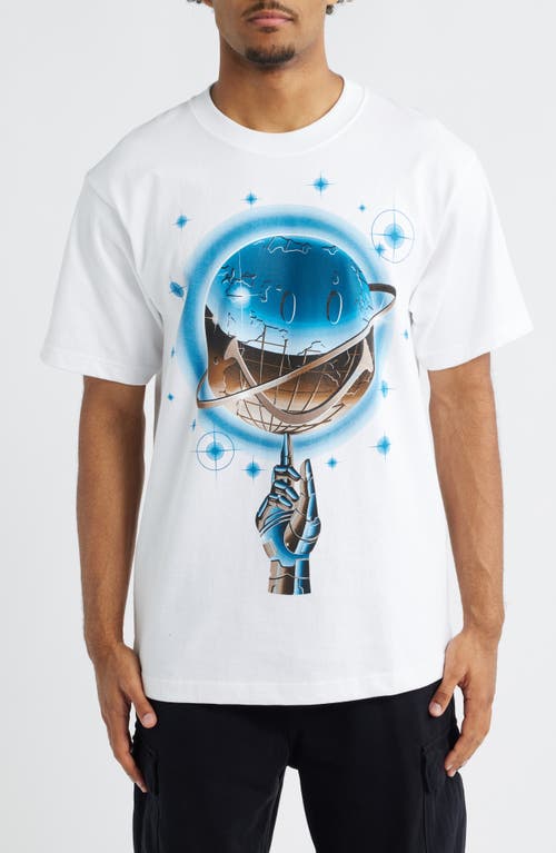 MARKET MARKET SMILEY® Chrome Logo Cotton Graphic T-Shirt