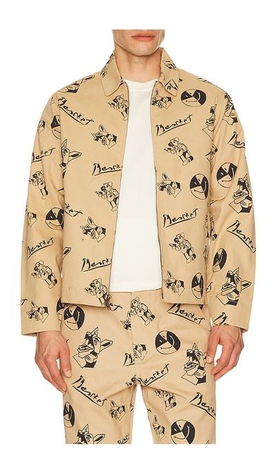 Market Market Smiley Cubism Work Jacket
