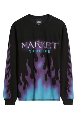 MARKET MARKET Through the Flames Thermal T-Shirt