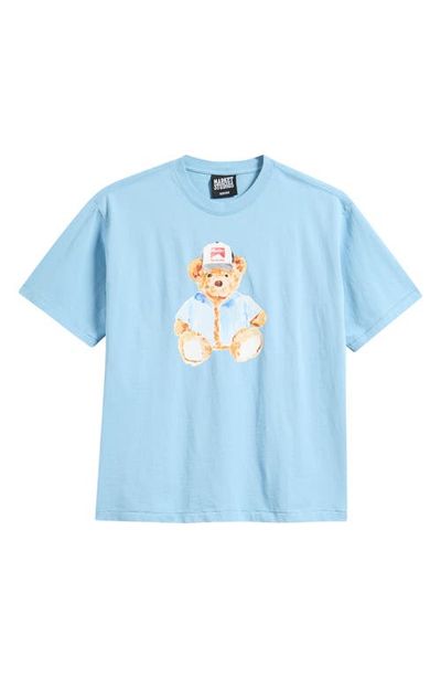 MARKET MARKET Watercolor Teddy Bear Graphic T-Shirt